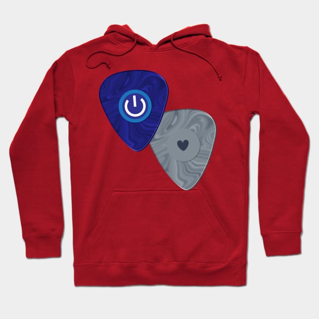 Power of Love Hoodie by spellstone.studio